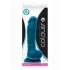 Colours Dual Density 8 inches Dildo Blue - Ns Novelties