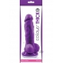 Colours Pleasures Dong Thick 5 inches Purple - Ns Novelties