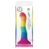 Colours Pride Edition 6 inches Wave Dildo Rainbow - Ns Novelties