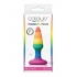 Colours Pride Edition Pleasure Plug Mini Rainbow - Ns Novelties