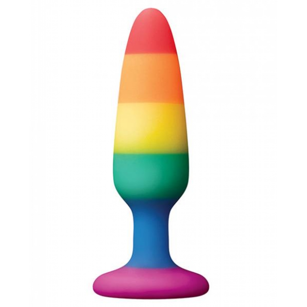 Colours Pride Edition Pleasure Plug Small Rainbow - Ns Novelties