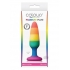 Colours Pride Edition Pleasure Plug Small Rainbow - Ns Novelties