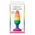 Colours Pride Edition Pleasure Plug Medium Rainbow - Ns Novelties