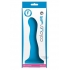 Colours Wave 6 inches Dildo Blue - Ns Novelties