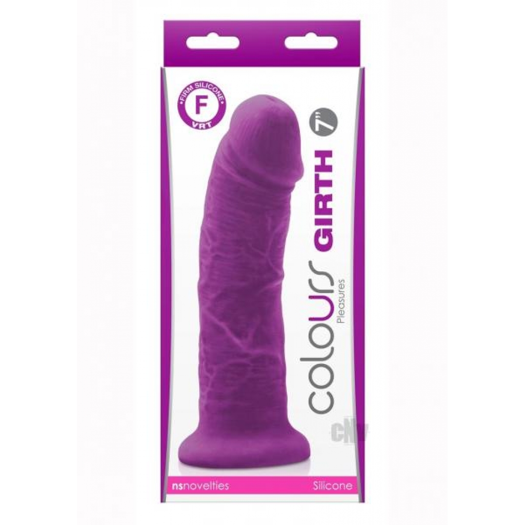 Colours Girth 7 Dildo - Purple