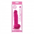 5-Inch Pink Silicone Dildo with Suction Cup for Versatile Pleasure