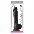 Coloursoft 8 inches Soft Dildo Black - Ns Novelties