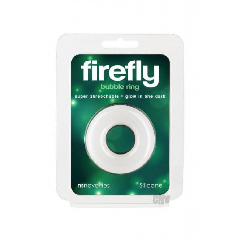 Firefly Bubble Ring Medium White - New Sensations