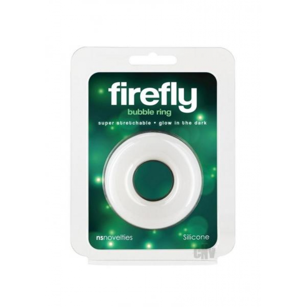 Firefly Bubble Ring Large White - New Sensations