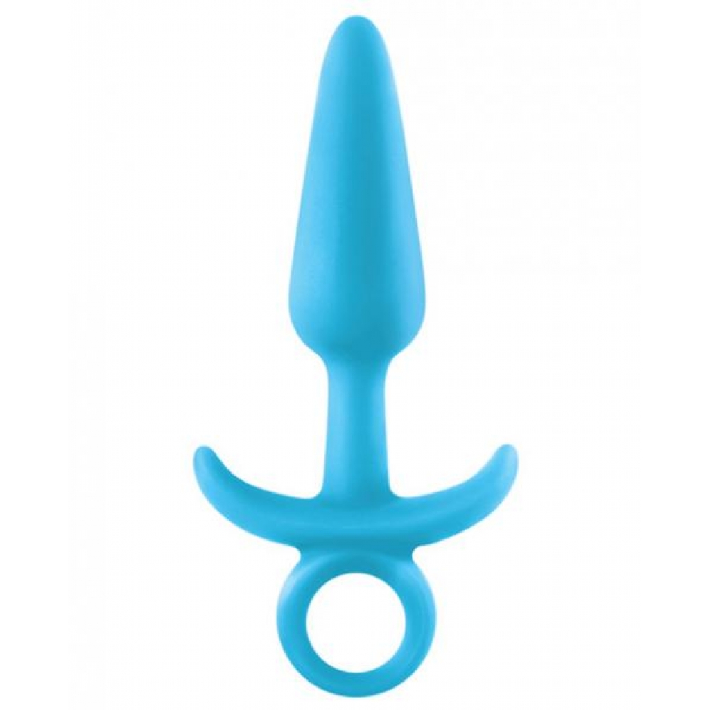 Glow-in-the-Dark Firefly Prince Small Butt Plug - Blue