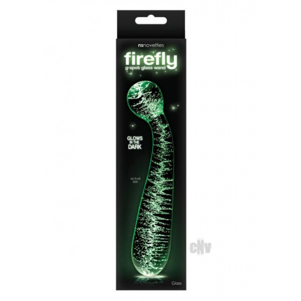 Firefly Glass G-spot Wand Clear - New Sensations