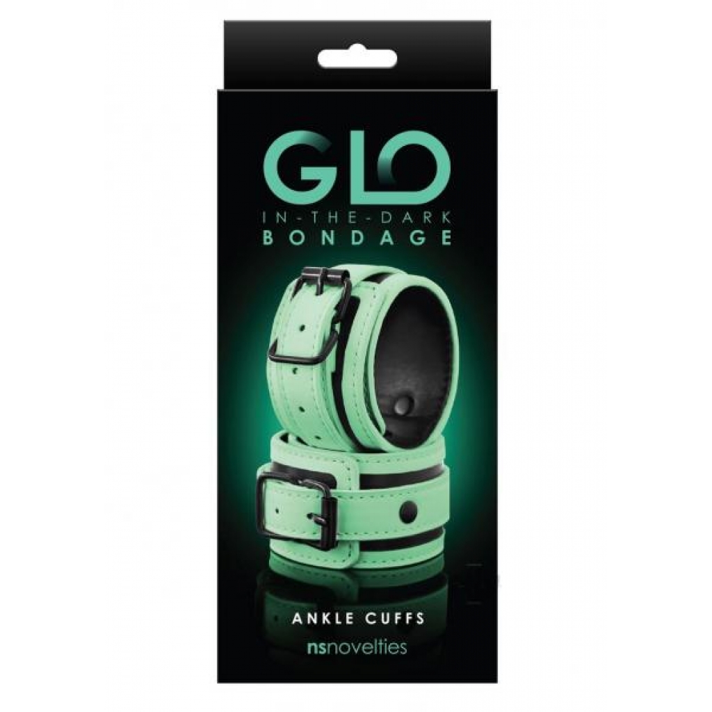 Glo Bondage Ankle Cuff - Green