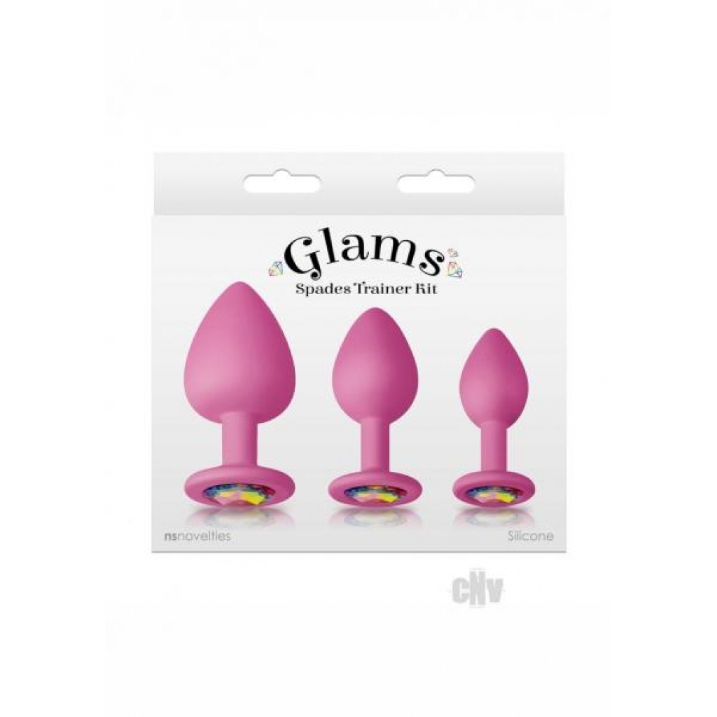 Glams Spades Trainer Kit Pink - New Sensations