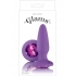 Glams Purple Gem Anal Plug - Ns Novelties