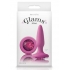 Glams Mini Butt Plug Pink Gem - Ns Novelties