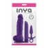 Inya Play Things Purple Set Dildo, Vibrator & Plug - Ns Novelties