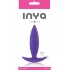 Inya Spades Small Butt Plug Purple - Ns Novelties