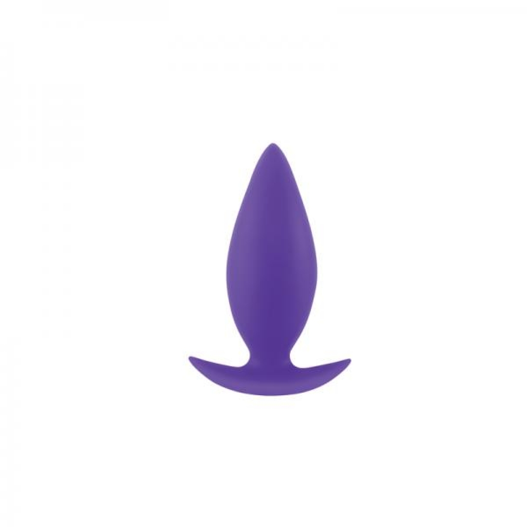 Inya Spades Medium Butt Plug Purple - Ns Novelties