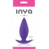 Inya Spades Medium Butt Plug Purple - Ns Novelties