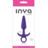 Inya Prince Small Anal Plug Purple - Ns Novelties