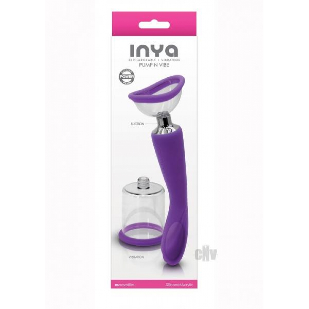 Inya Pump And Vibe Purple - New Sensations