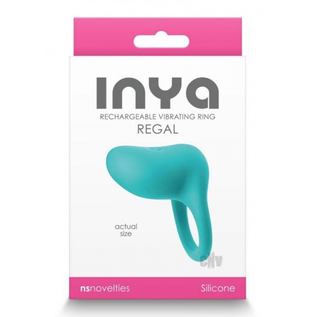 Regal Teal Rechargeable Pleasure Ring