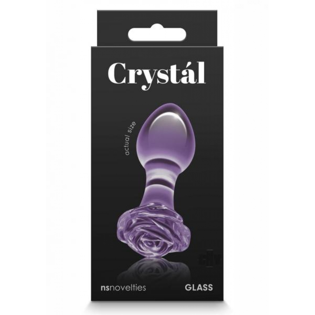 Crystal Rose - Elegant Glass Massager