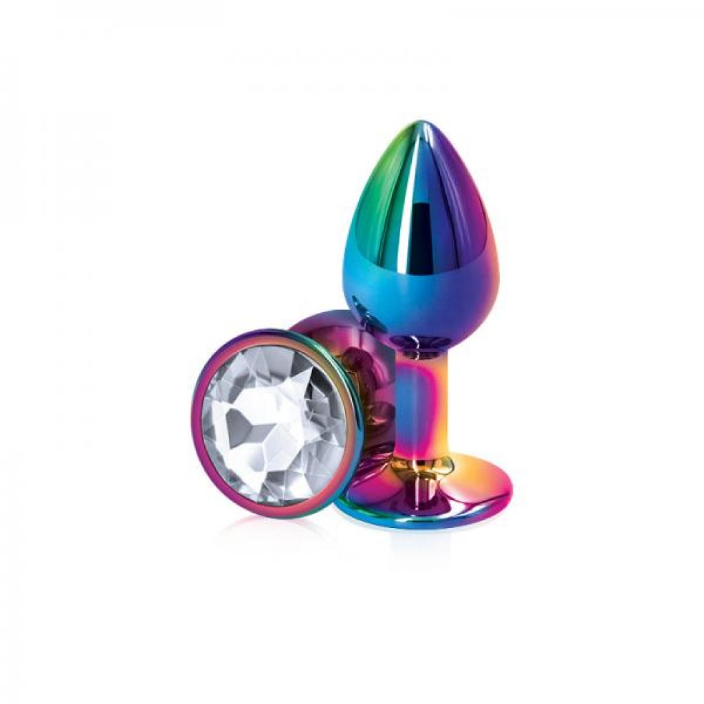 Lightweight Chrome-Plated Anal Toy - Rear Assets