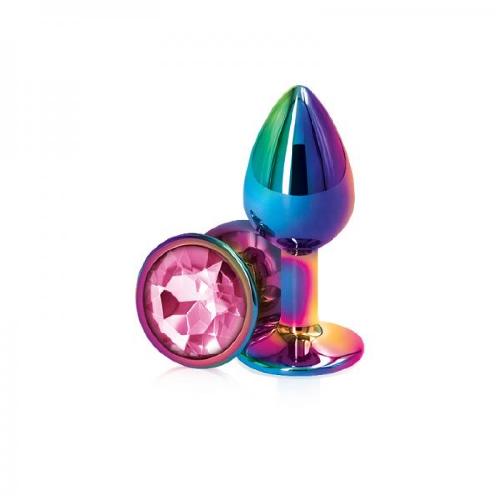 Lightweight Chrome-Plated Anal Toy for Delicate Pleasure