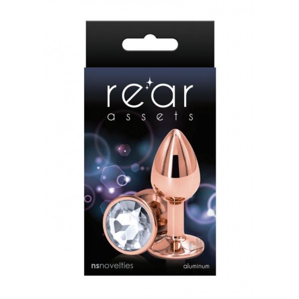 Rear Assets Rose Gold Small Anal Toy