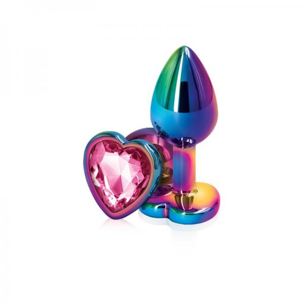 Rear Assets Multicolor Heart Small Pink - Ns Novelties