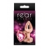 Rear Assets Rose Gold Heart Small Pink - Ns Novelties