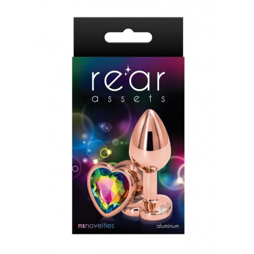 Rear Assets Rose Gold Heart Small Rainbow