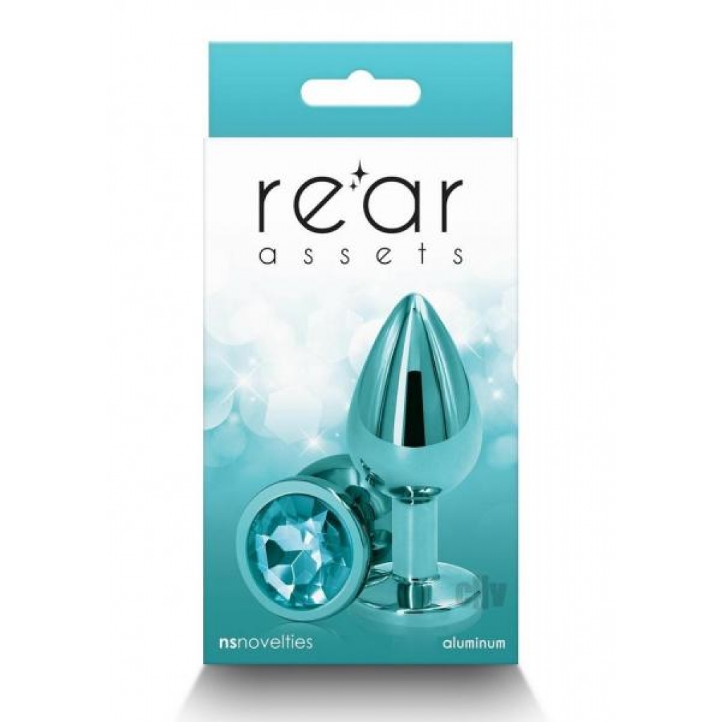 Lightweight Rear Assets Medium Anal Toys - Teal