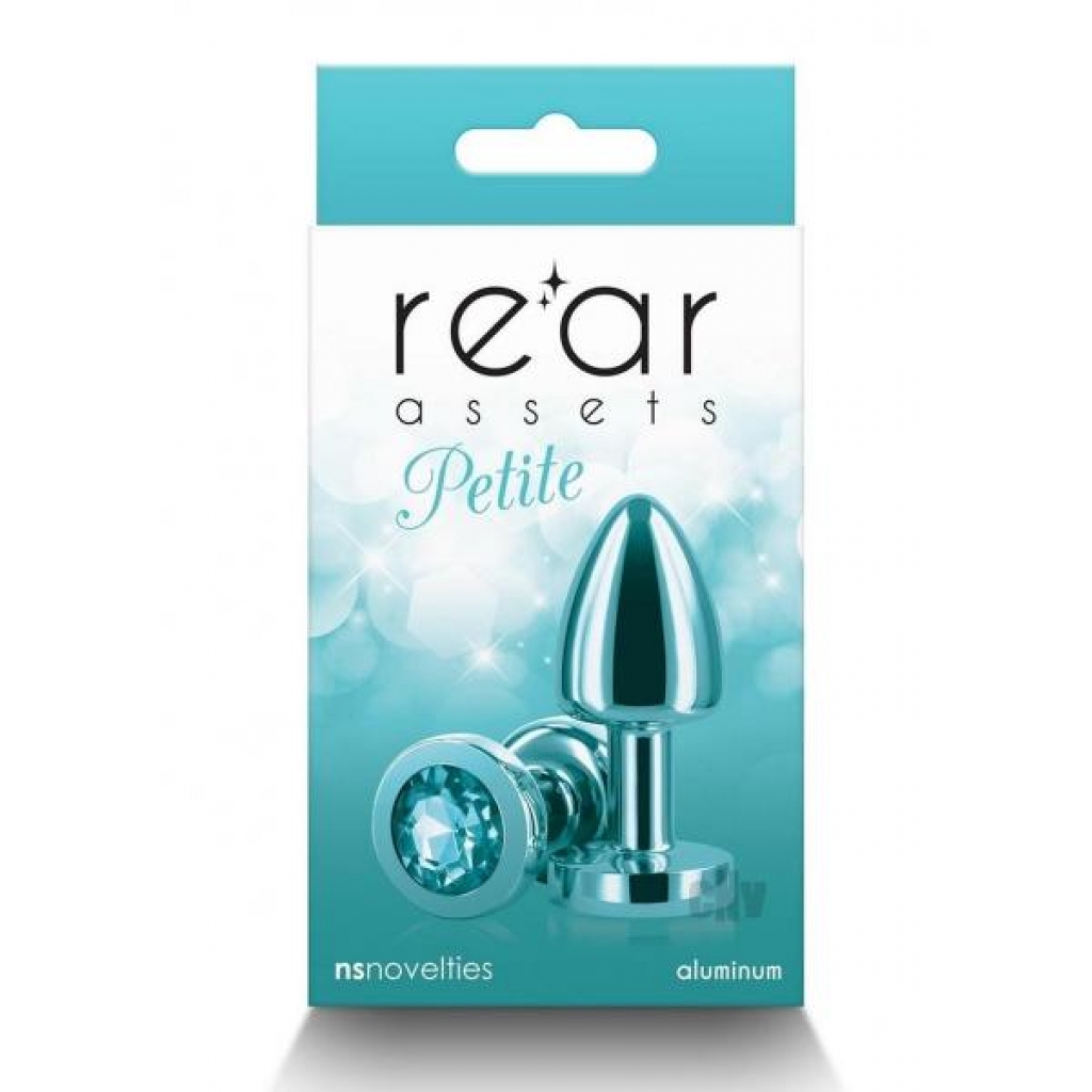 Rear Assets Petite Teal - Body Safe Anal Toy