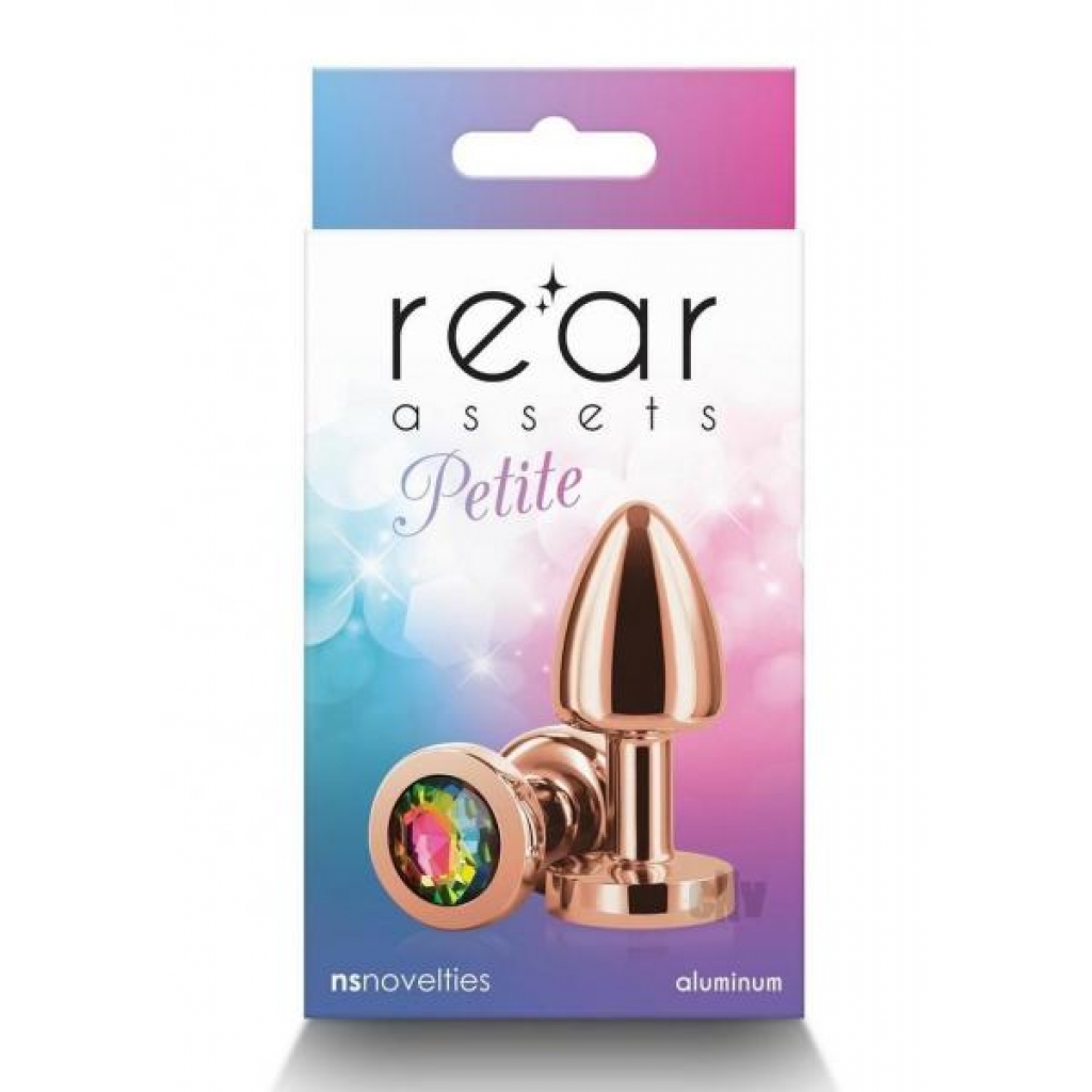 Rear Assets Petite - Rose Gold/Rainbow