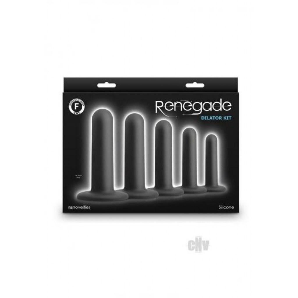 Renegade Dilator Kit - 5 Piece Black Set