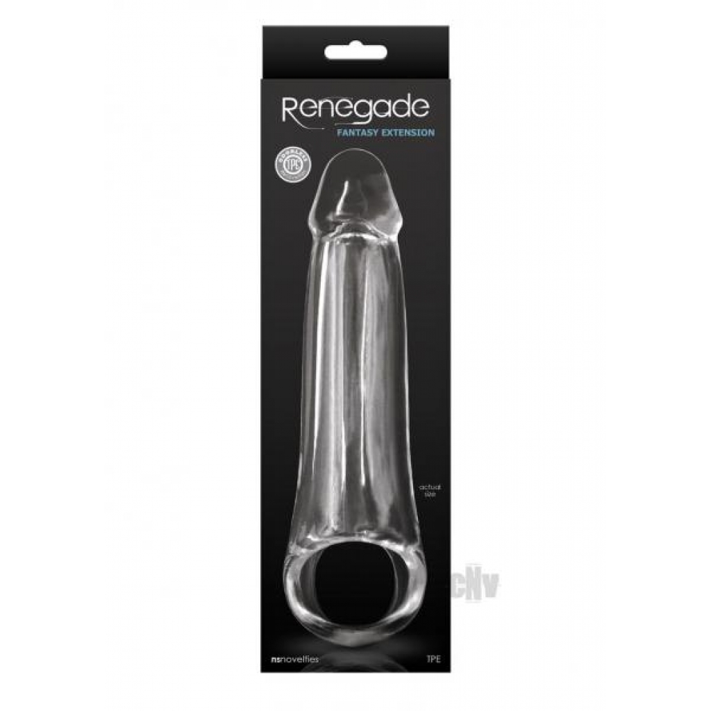 Renegade Clear Penis Extension for Enhanced Pleasure