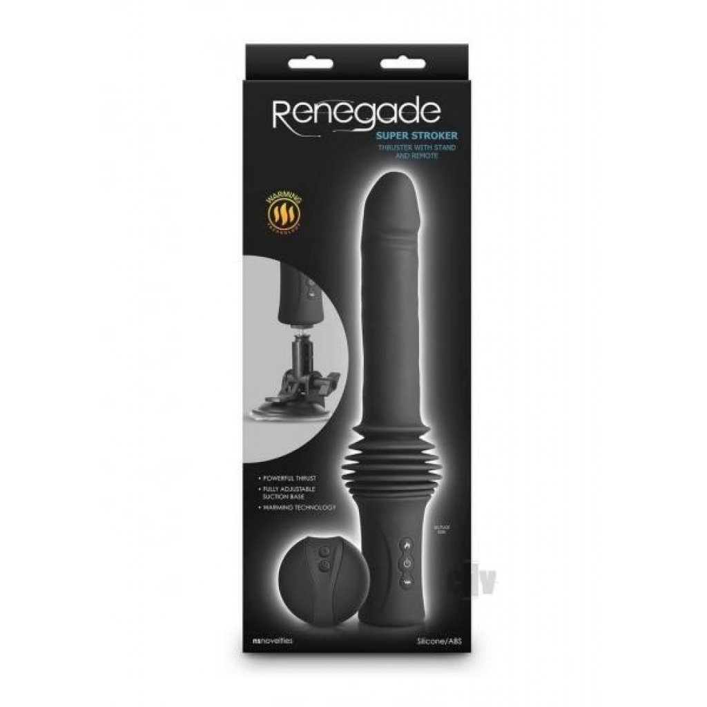 Renegade Super Stroker Black - New Sensations