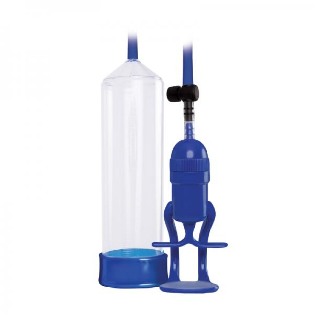 Renegade Bolero Pump Blue Acrylic Cylinder - Ns Novelties