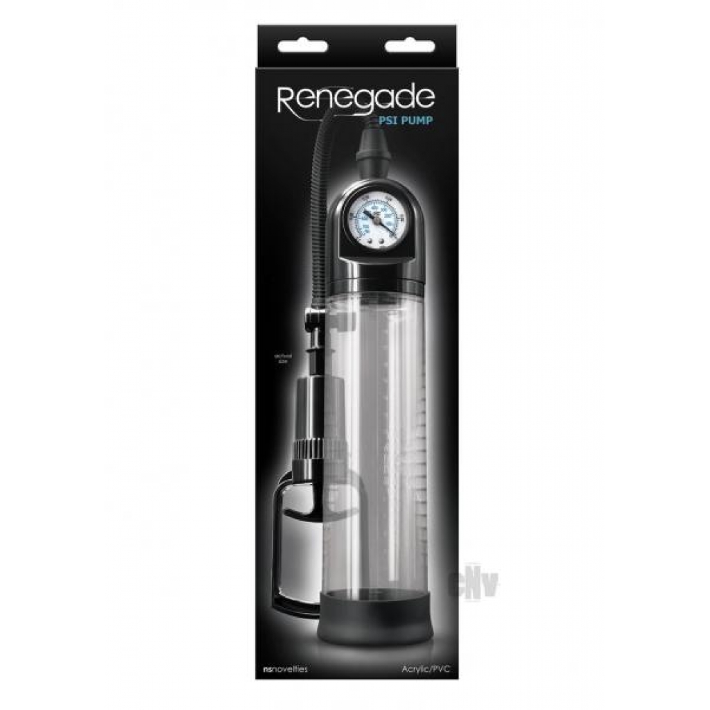 Renegade PSI Penis Pump - Black