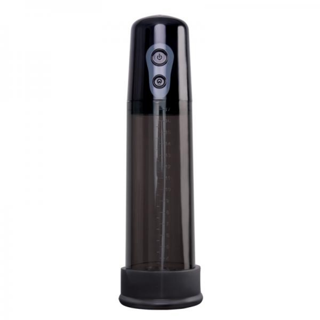 Renegade Man Up Pump Black Acrylic Cylinder - Ns Novelties