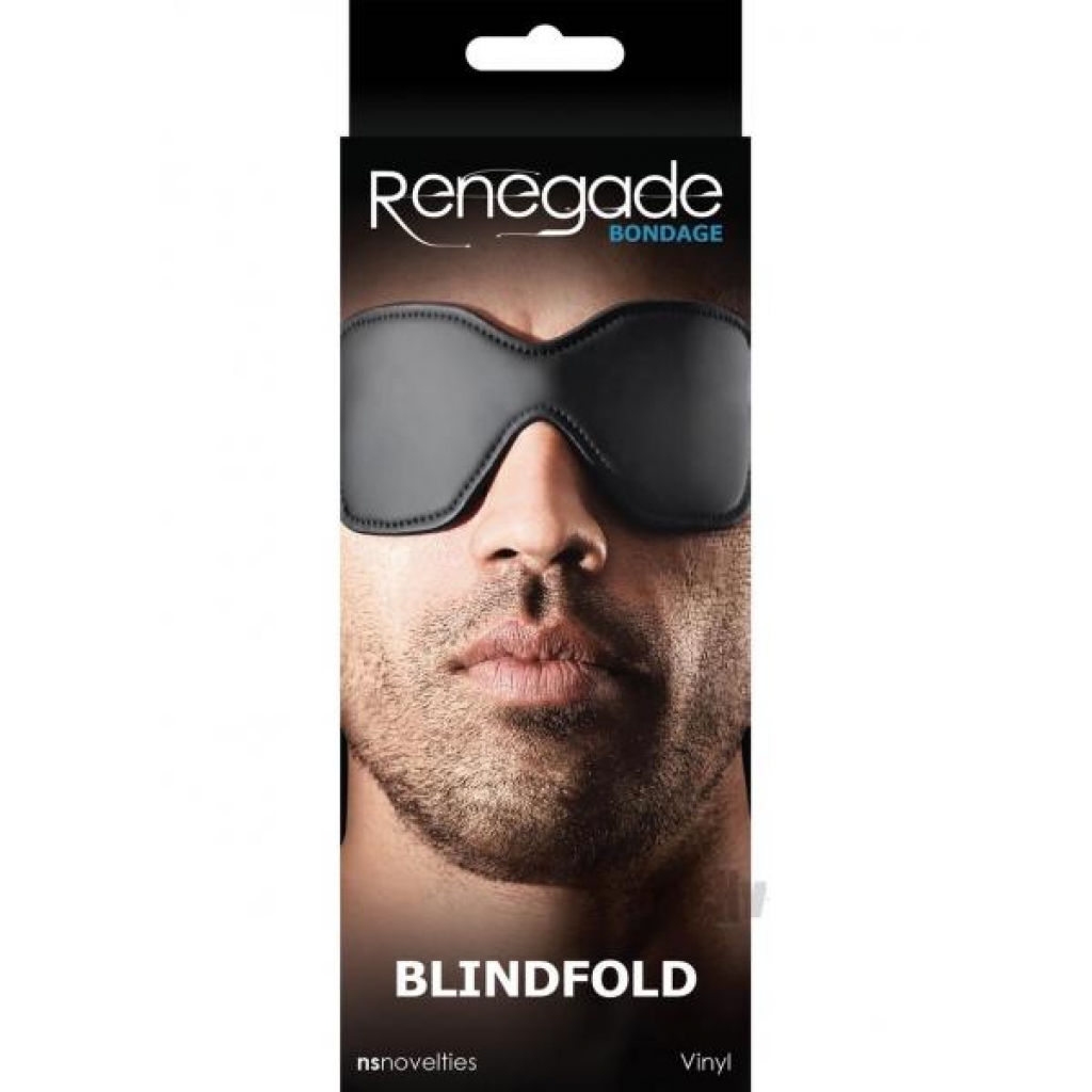 Renegade Bondage Blindfold Black O/S - Ns Novelties