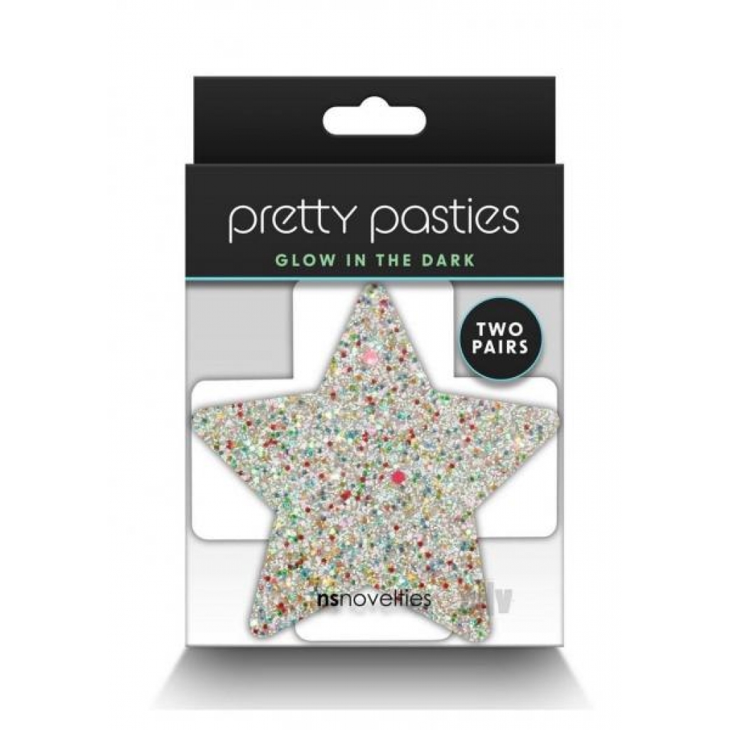 Pretty Pasties Star & Cross - Glow in the Dark