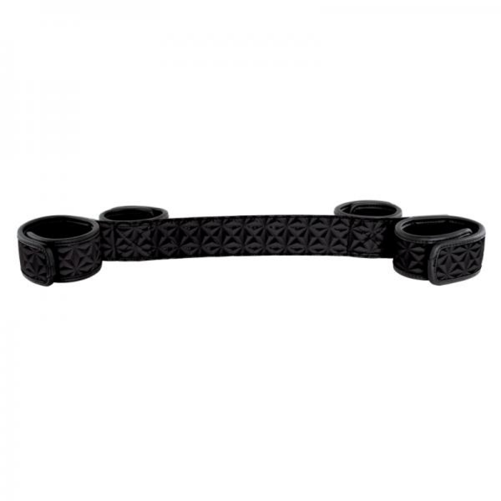 Sinful Soft Spreader Bar Black - Ns Novelties