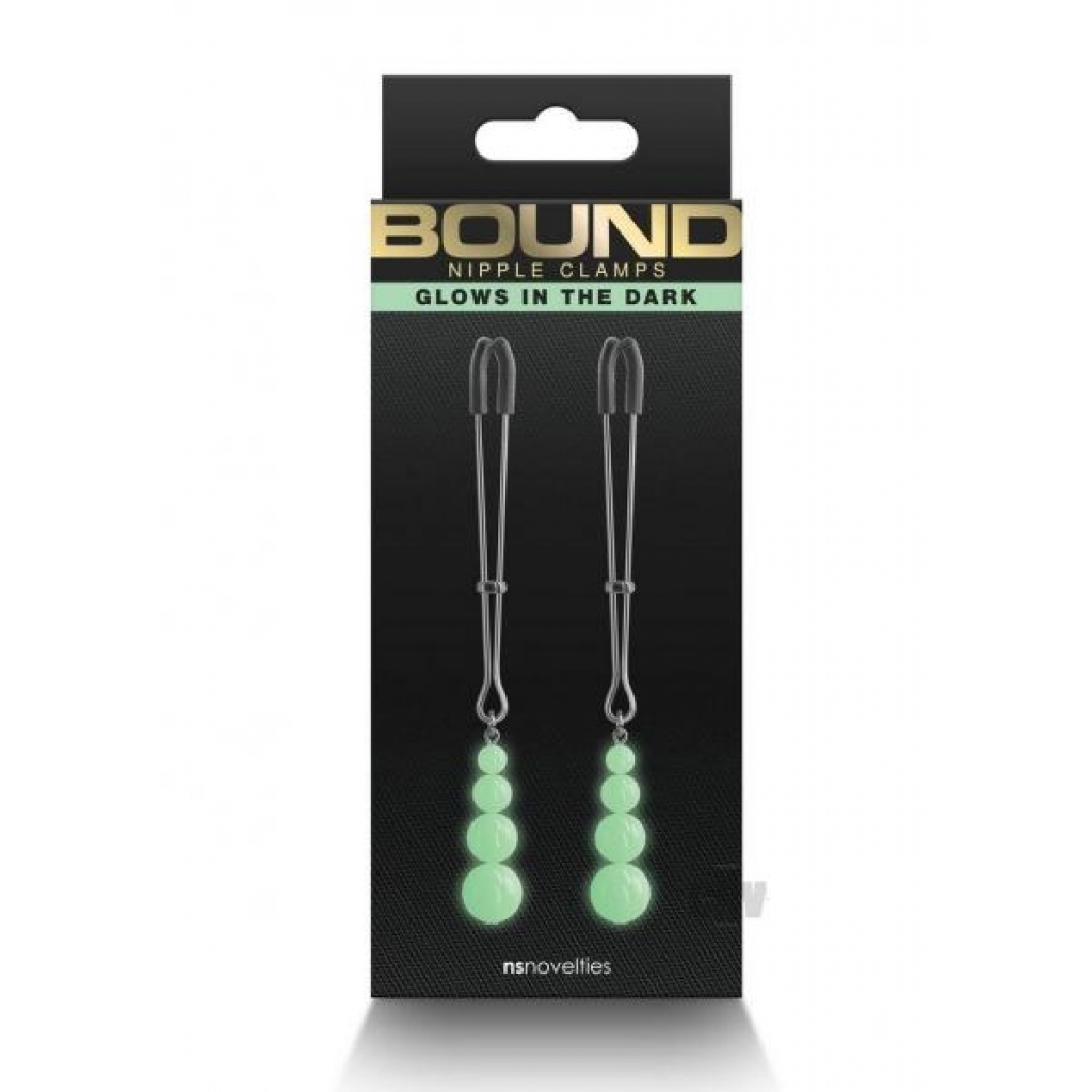 Bound Adjustable Nipple Clamps G2 - Gitd Gray