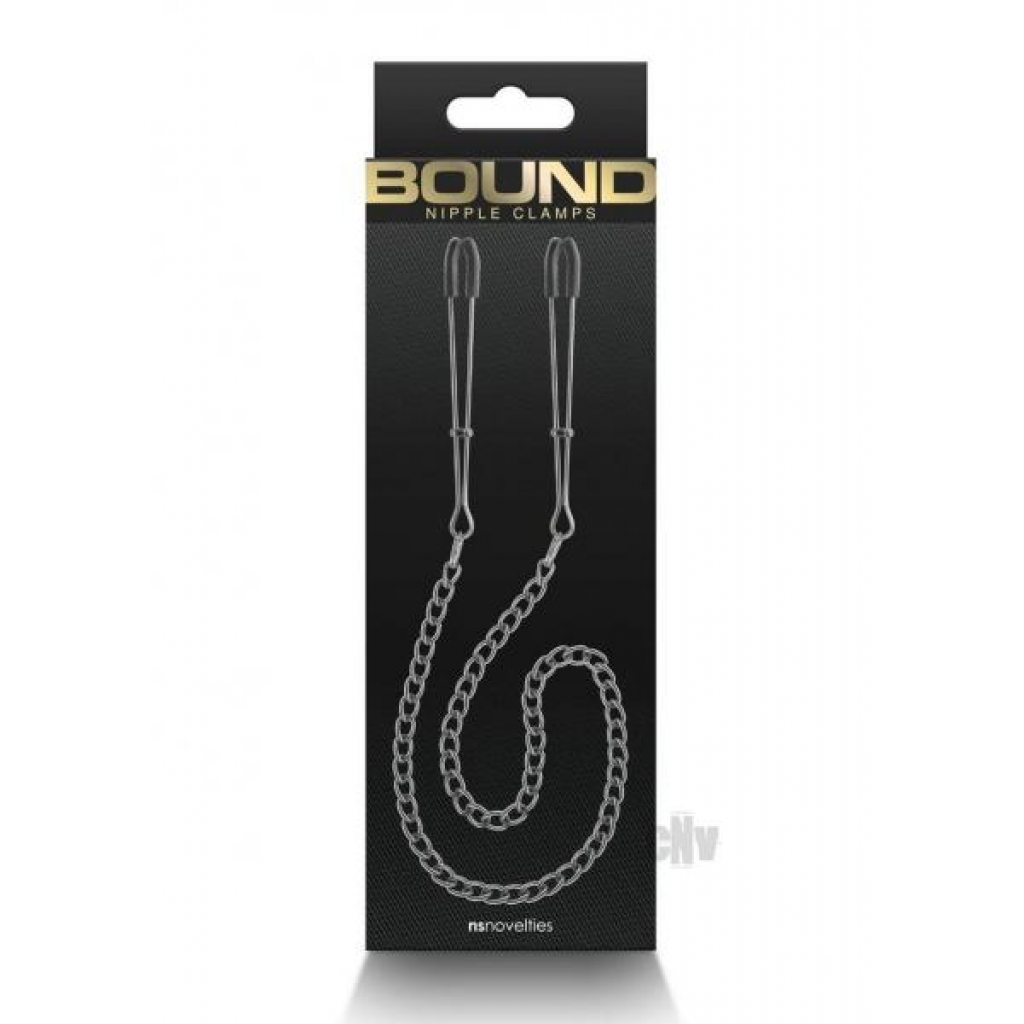 Bound Nipple Clamps Dc3 Gunmetal - New Sensations