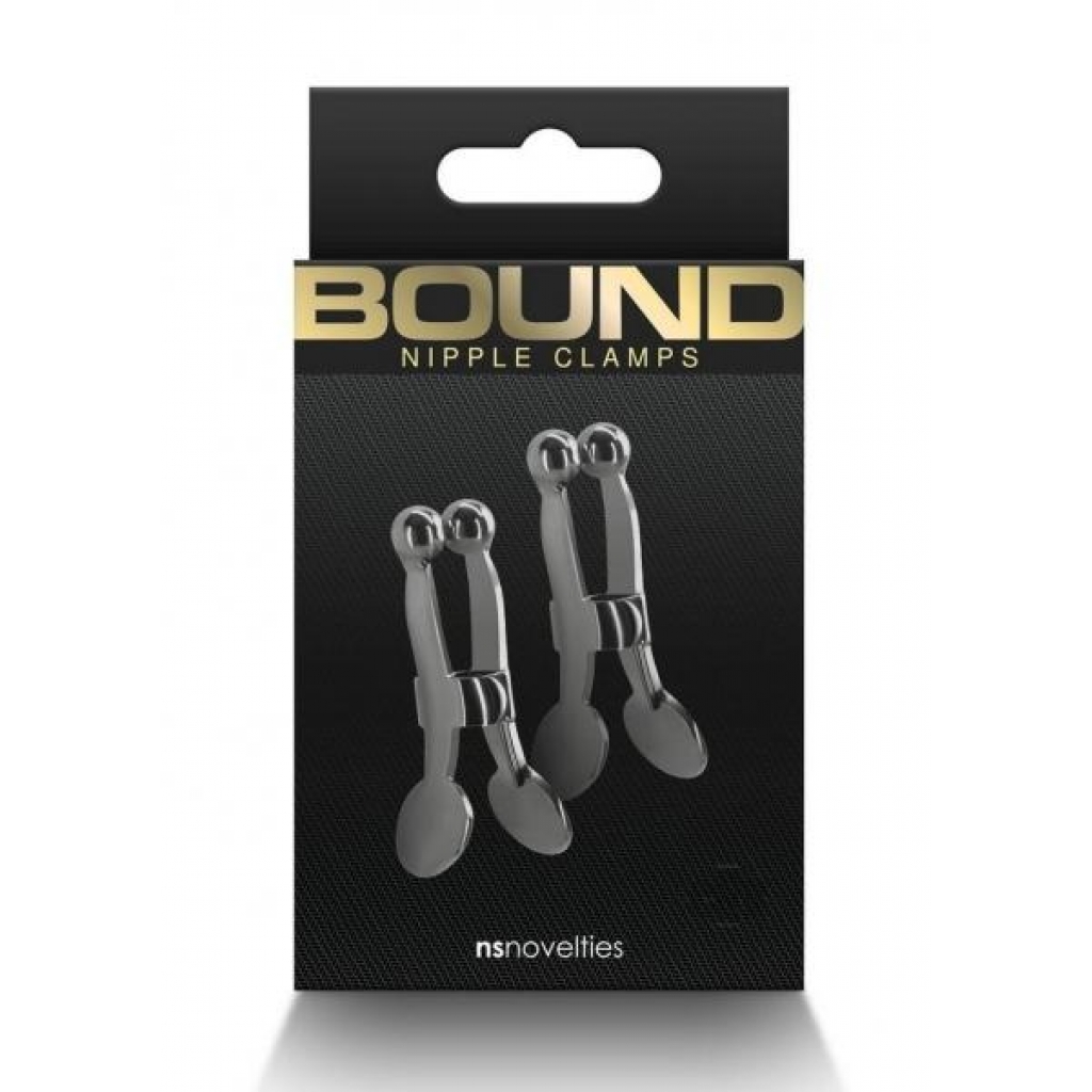 Bound Nipple Clamps C1 - Gunmetal