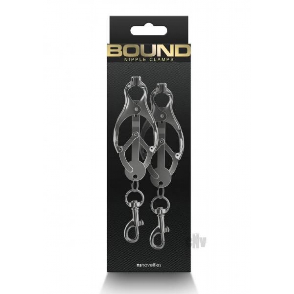 Bound Nipple Clamps C3 Gunmetal