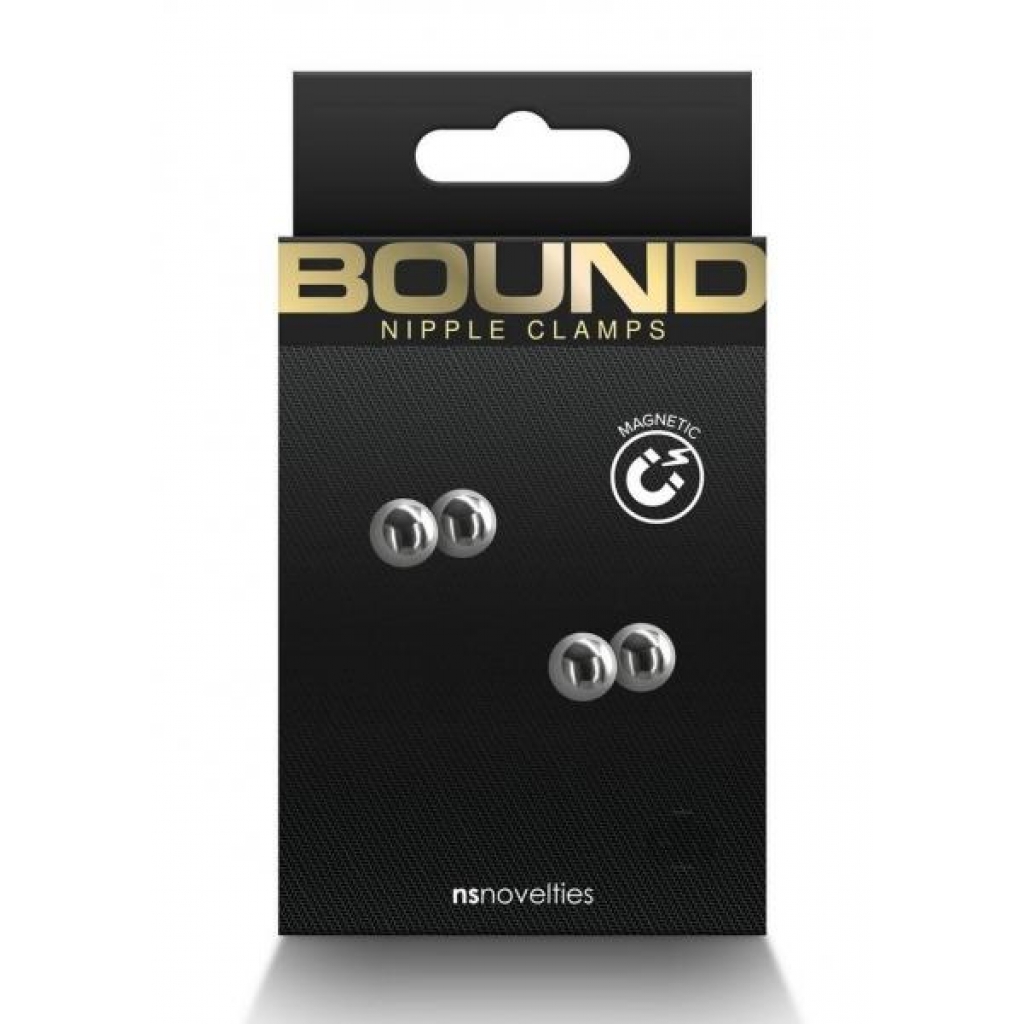 Bound Nipple Clamps M1 Gunmetal - New Sensations